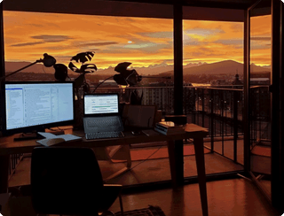 Italian Police Lambo ☼ Richard Christiansen's Flamingo Estate ☼ Summer-Enhancing Art